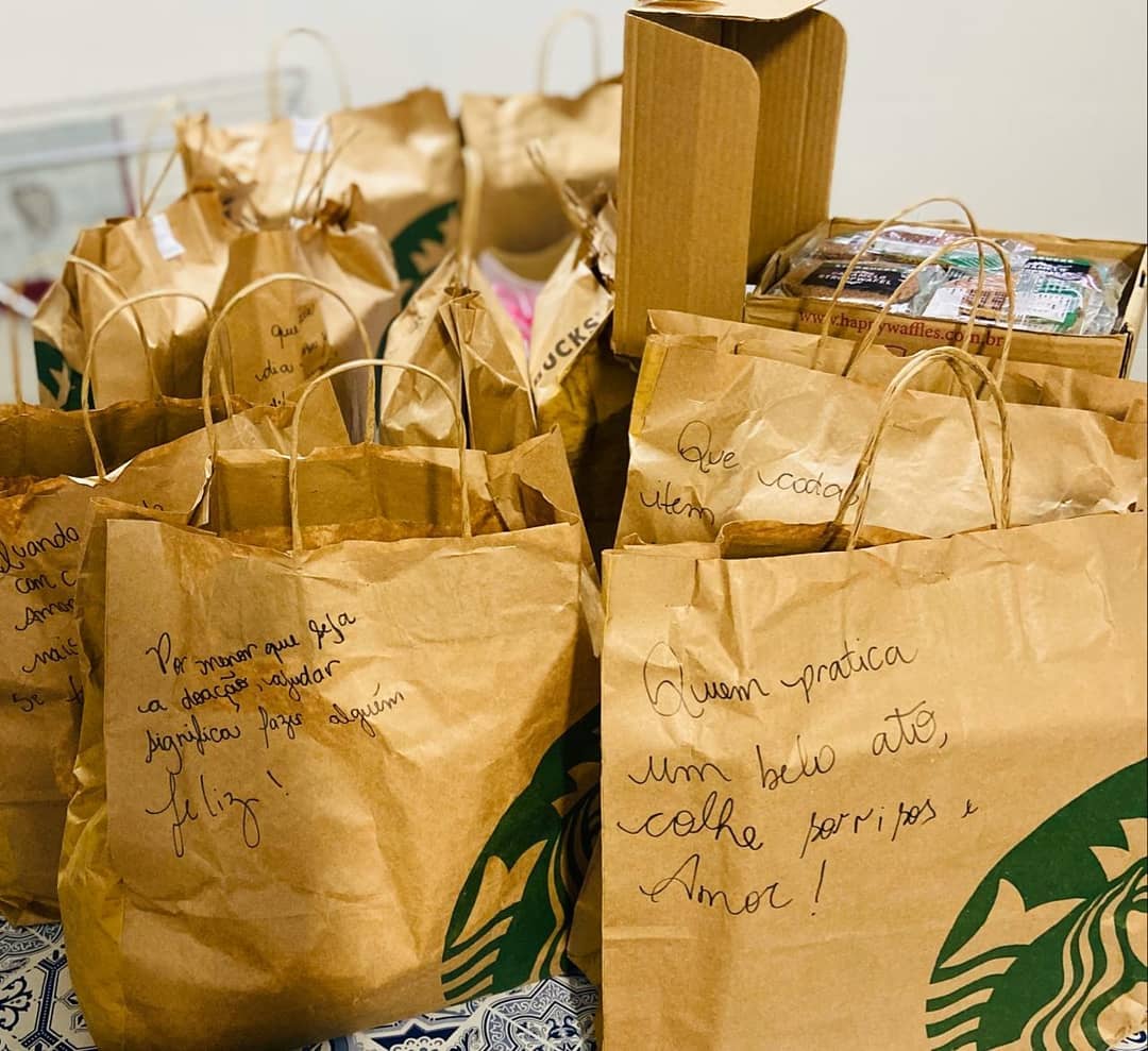 ideiasnutritivas.com - Starbucks Brasil promove café da tarde para moradores de rua de Jundiaí, interior de São Paulo